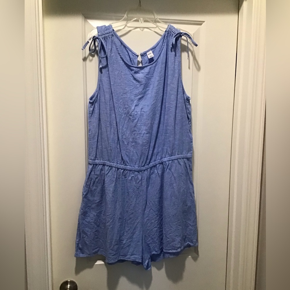 Old navy linen short romper